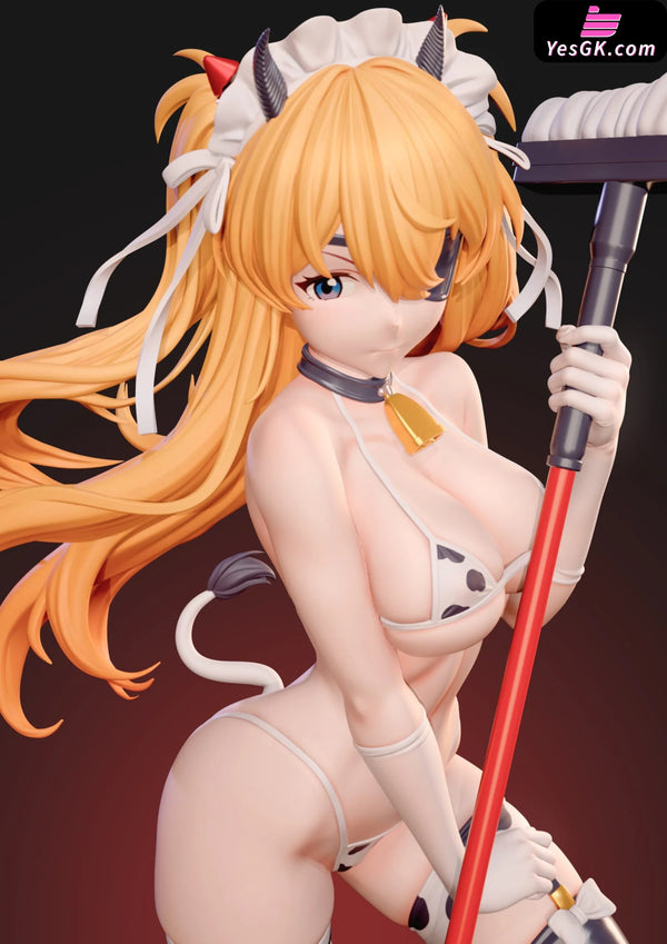 EVA Soryu Asuka Langley Cow Maid GK Statue - ZiYe Studio [Pre-Order] EVA