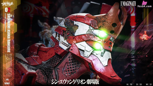 EVA Soryu Asuka Langley & Ayanami Rei GK Statue - Imagination Studio [Pre-Order] EVA
