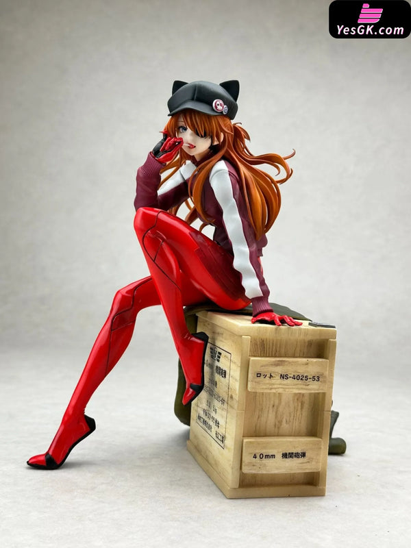 EVA Asuka Langley Soryu & Mari Makinami Illustrious GK Statue - Dragon Stone Studio [Pre-Order] EVA
