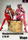 EVA Asuka Langley Soryu & Mari Makinami Illustrious GK Statue - Dragon Stone Studio [Pre-Order] EVA