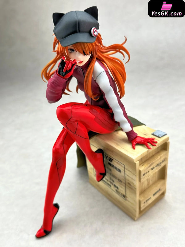 EVA Asuka Langley Soryu & Mari Makinami Illustrious GK Statue - Dragon Stone Studio [Pre-Order] EVA
