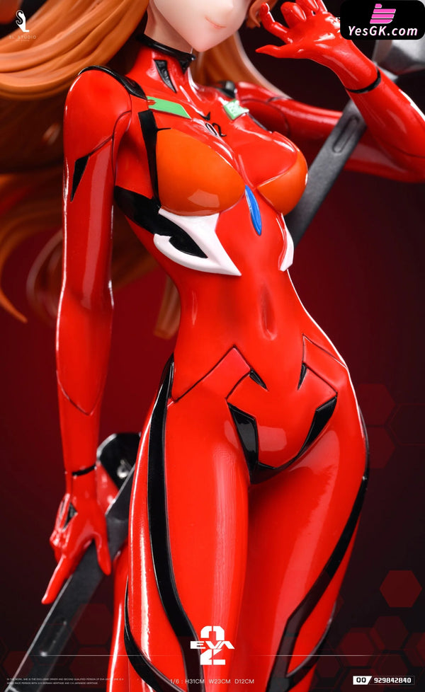 EVA Soryu Asuka Langley Plug Suit GK Statue - SL Studio [Pre-Order] EVA