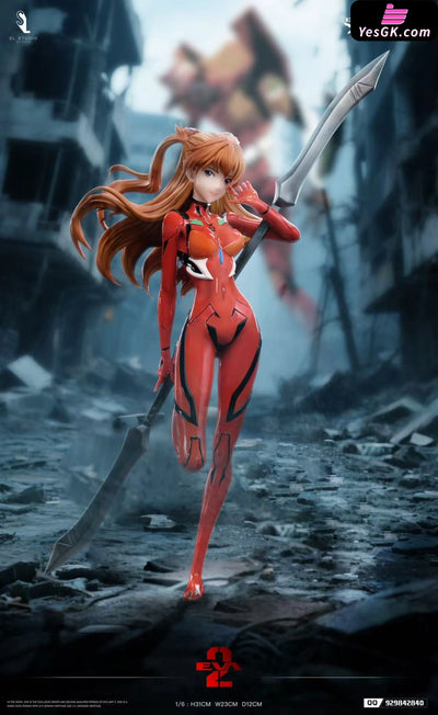 EVA Soryu Asuka Langley Plug Suit GK Statue - SL Studio [Pre-Order] Deposit / Red EVA