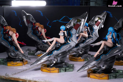 Asuka & Rei 1/6 GK Statue - Pink Lady Studio [In-Stock] EVA