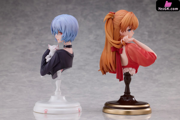 Neon Genesis Evangelion Asuka & Rei Ayanami Bust Statue - Beast Studio [Pre-Order]
