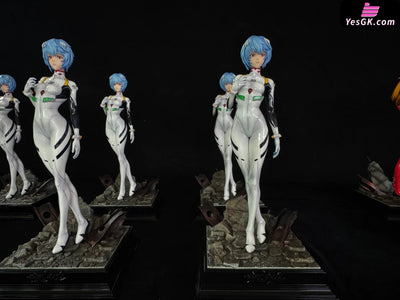 EVA Asuka & Ayanami Rei GK Statue - HeRa Studio [In-Stock] EVA