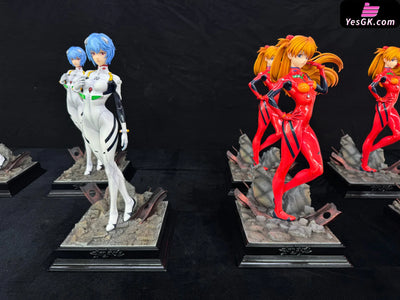 EVA Asuka & Ayanami Rei GK Statue - HeRa Studio [In-Stock] EVA