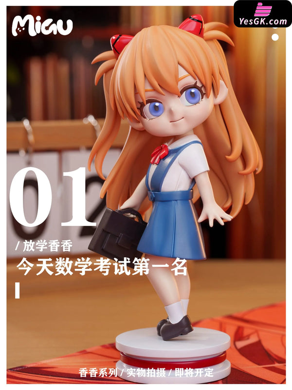 EVA Asuka Series GK Statue - Miau Studio [Pre-Order] Deposit / 01 After School Asuka EVA