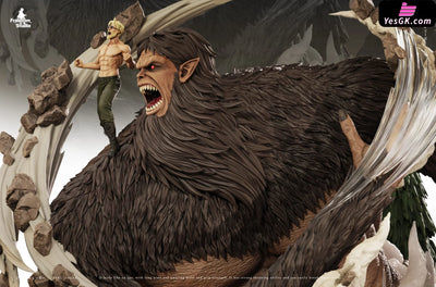 Attack on Titan 016 Zeke Yeager & Beast Titan GK Statue - Freedom Studio [Pre-Order] Attack on Titan