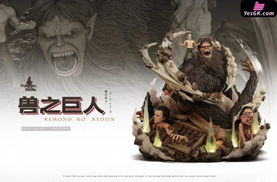 Attack on Titan 016 Zeke Yeager & Beast Titan GK Statue - Freedom Studio [Pre-Order] Attack on Titan