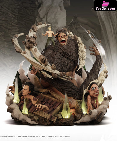 Attack on Titan 016 Zeke Yeager & Beast Titan GK Statue - Freedom Studio [Pre-Order] Deposit Attack on Titan