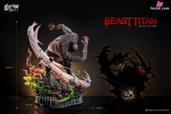 Attack on Titan #1 Beast Titan GK Statue - FANTASY Studio [In-Stock] - Full Payment - Attack on Titan