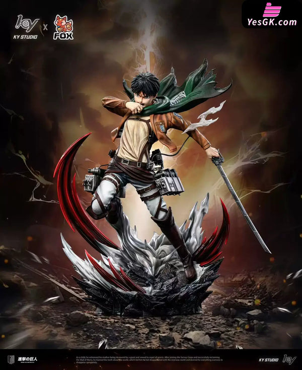 Attack on Titan #1 Eren 1/6 GK Statue - Fox Studio & KY Studio [Pre-Order] - Attack on Titan