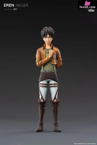 Attack On Titan #1 Eren Jaeger Gk Statue - Freedom Studio [Pre-Order]