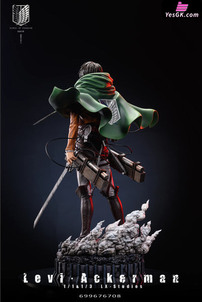 Attack On Titan 1/1 Levi Ackerman Statue - Lx Studio [Pre-Order]