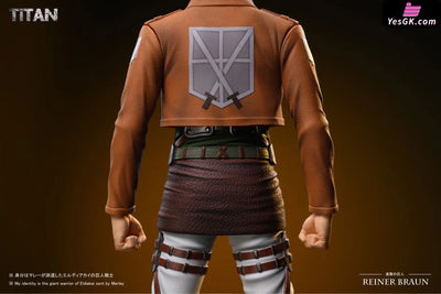 Attack on Titan 104th Training Corps #1 Bertholdt & Reiner PVC Figure - TITAN Studio [Pre-Order] Attack on Titan