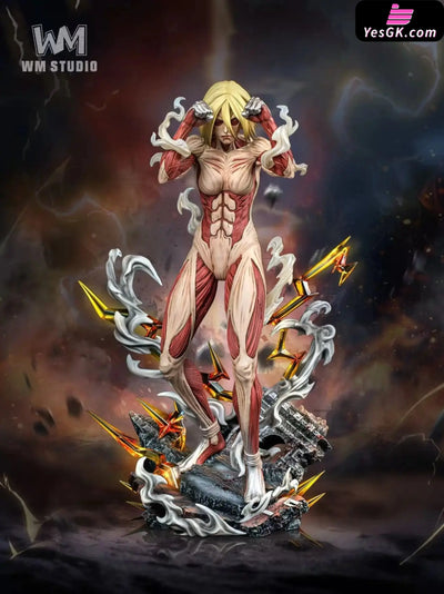 Attack on Titan #3 WM Fighting Girl Female Titan GK Statue - WM Studio [Pre-Order] Attack on Titan