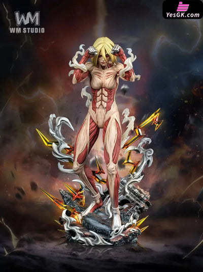 Attack on Titan #3 WM Fighting Girl Female Titan GK Statue - WM Studio [Pre-Order] Attack on Titan