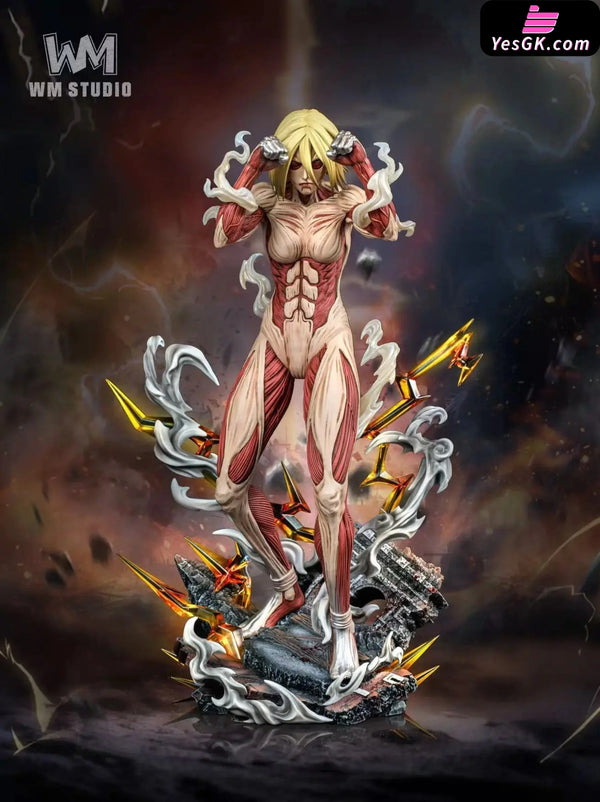 Attack on Titan #3 WM Fighting Girl Female Titan GK Statue - WM Studio [Pre-Order] Attack on Titan