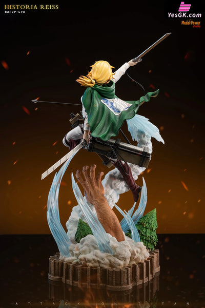 Attack On Titan 3Rd Queen Historia Reiss Waltz In The Sky Resin Statue - Model Power Studio