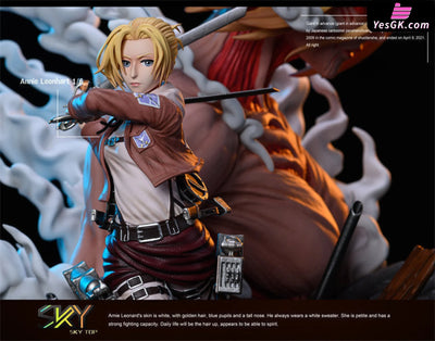 Attack On Titan Annie Leonhart Resin Statue - Sky Top Studio [Pre-Order Closed] On