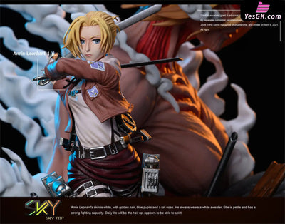 Attack On Titan Annie Leonhart Resin Statue - Sky Top Studio [Pre-Order Closed] On