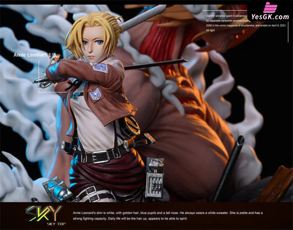 Attack On Titan Annie Leonhart Resin Statue - Sky Top Studio [Pre-Order Closed] On