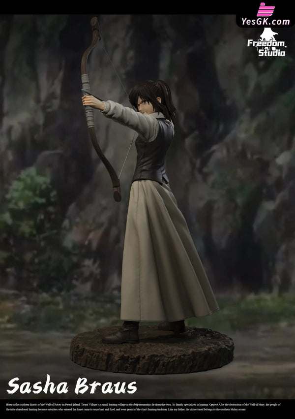 Attack On Titan Archery Sasha Braus Statue - Freedom Studio [Pre-Order]