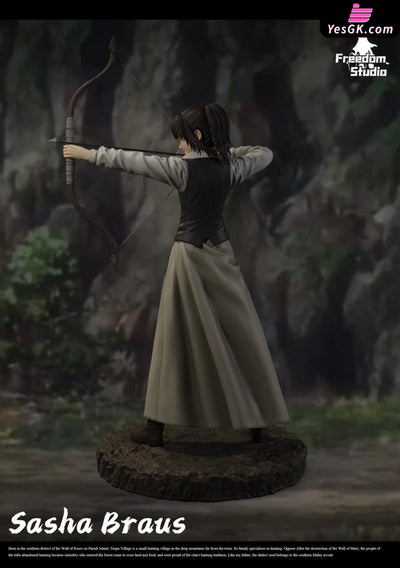 Attack On Titan Archery Sasha Braus Statue - Freedom Studio [Pre-Order]