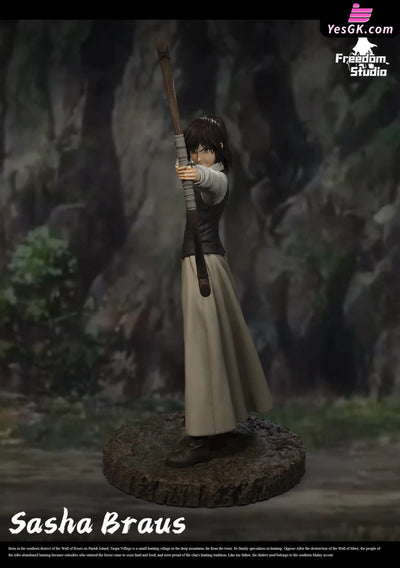 Attack on Titan Archery Sasha Braus Statue - Freedom Studio [In-Stock] Full Payment Attack on Titan