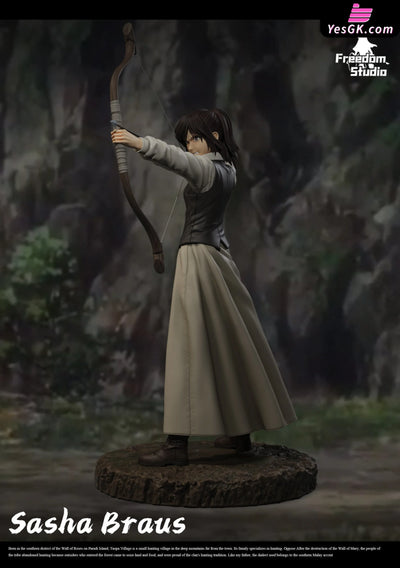 Attack On Titan Archery Sasha Braus Statue - Freedom Studio [Pre-Order]