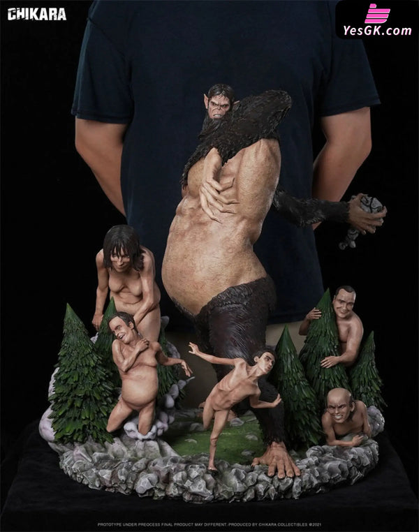 Attack On Titan Beast Resin Statue - Chikara Studio [Pre-Order Closed] On