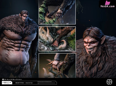 Attack On Titan Beast Zeke Jaeger Statue - Hertz Studio [Pre-Order]