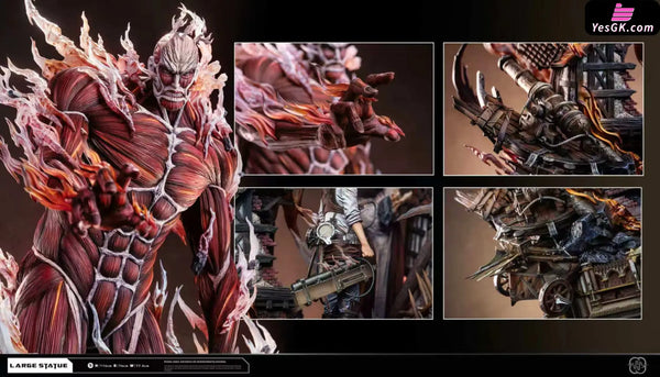 Attack on Titan Bertolt Hoover Statue - Hertz Studio