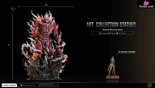 Attack on Titan Bertolt Hoover Statue - Hertz Studio