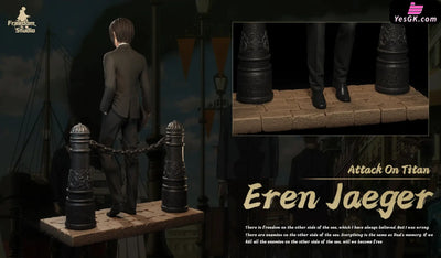 Attack On Titan Blazer Eren Yeager Statue - Freedom Studio [Pre-Order]