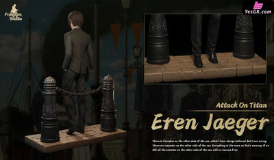 Attack On Titan Blazer Eren Yeager Statue - Freedom Studio [Pre-Order]