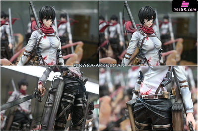 Attack on Titan Character Series Final Season Mikasa Ackerman GK Statue - LIGHT TEAM Studio [In-Stock] Attack on Titan