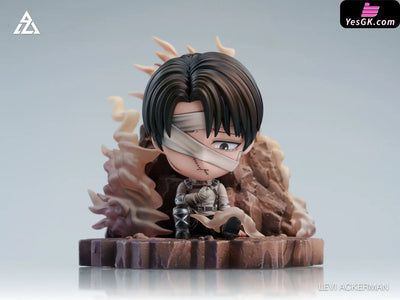Attack on Titan Chibi Levi Ackerman Farewell Statue - AZ Studio