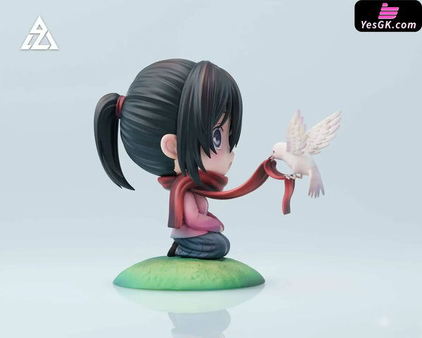 Attack on Titan Chibi Mikasa Under the Tree Statue - AZ Studio [In-Stock] - Attack on Titan