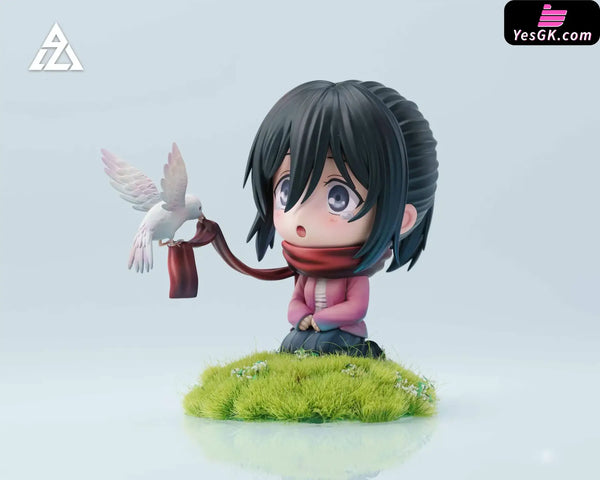 Attack on Titan Chibi Mikasa Under the Tree Statue - AZ Studio [In-Stock] - Attack on Titan
