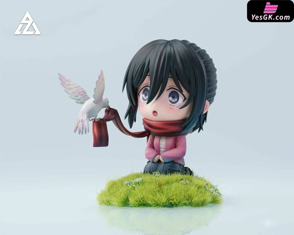 Attack on Titan Chibi Mikasa Under the Tree Statue - AZ Studio [In-Stock] - Attack on Titan