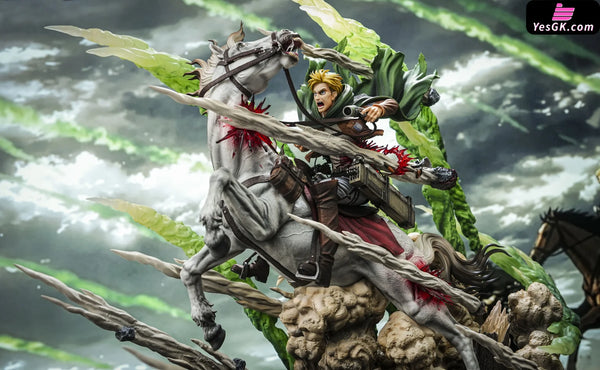 Attack on Titan Commander Death Charge Resin Statue - Model Power Studio [Pre-Order] - Attack on Titan