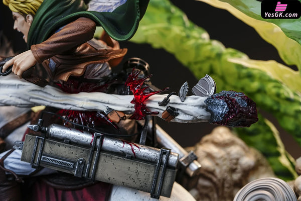 Attack on Titan Commander Death Charge Resin Statue - Model Power Studio [Pre-Order] - Attack on Titan