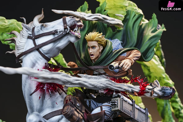 Attack on Titan Commander Death Charge Resin Statue - Model Power Studio [Pre-Order] - Attack on Titan