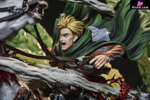 Attack on Titan Commander Death Charge Resin Statue - Model Power Studio [Pre-Order] - Attack on Titan