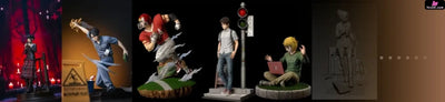 Attack on Titan Eren & Armin Statue - Model Power Studio