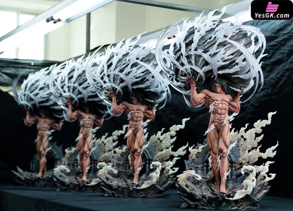 Attack on Titan Eren Blocks the Gate GK Statue - Hertz Studio [In-Stock] Full Payment Attack on Titan