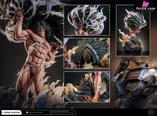 Attack on Titan Eren Blocks the Gate GK Statue - Hertz Studio [Pre-Order] Attack on Titan