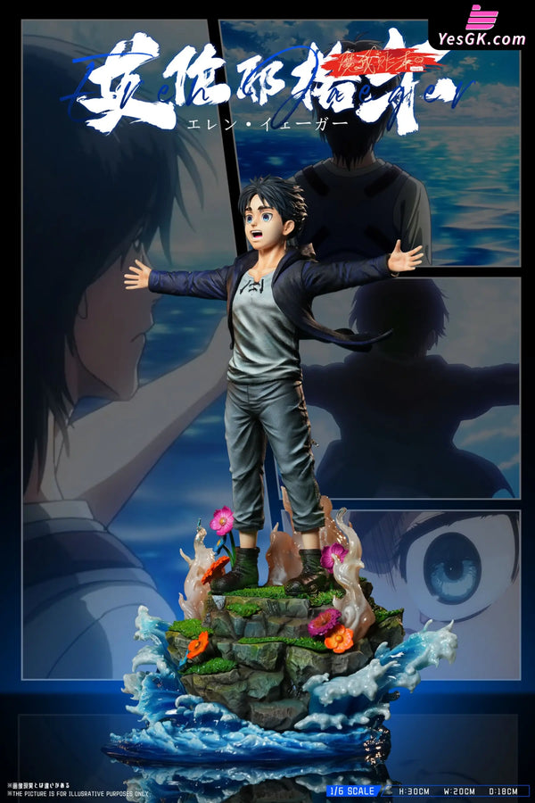 Attack on Titan Eren Jaeger 1/6 Statue - MagicBook Studio [In-Stock] - Full Payment - Attack on Titan